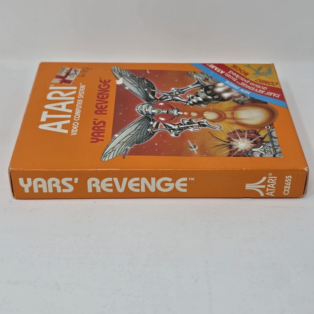 1981 Atari 2600 VCS ~ Yars' Revenge ~ CX2655 Unopened - Picture 9 of 13